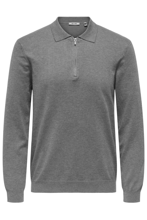 Only & Sons onswyler life reg 14 half zip polo